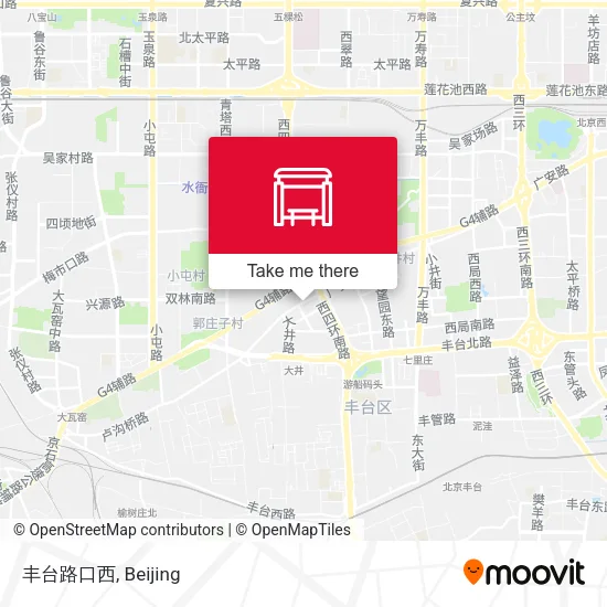 丰台路口西 map