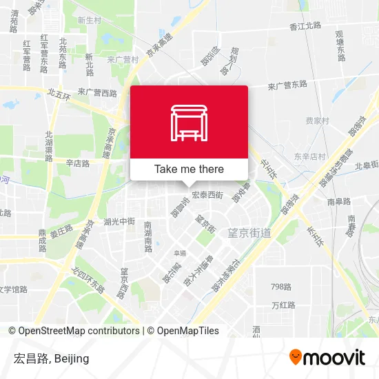 宏昌路 map
