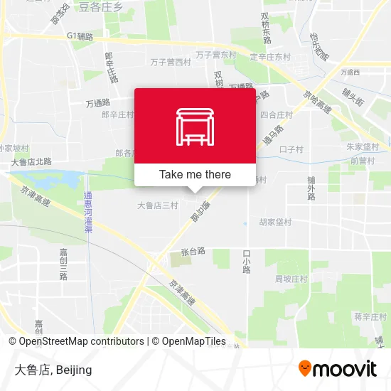 大鲁店 map