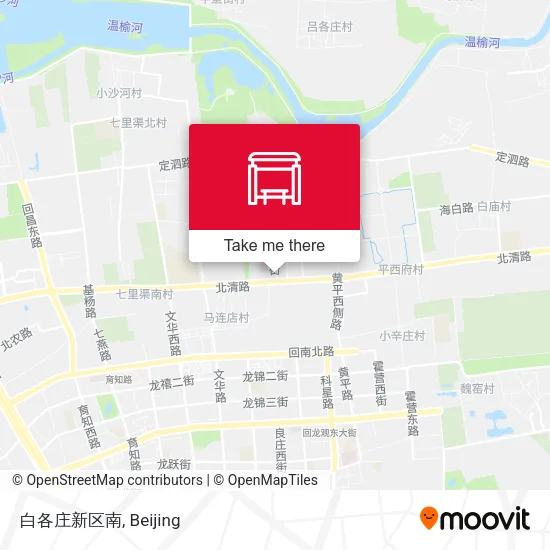 白各庄新区南 map