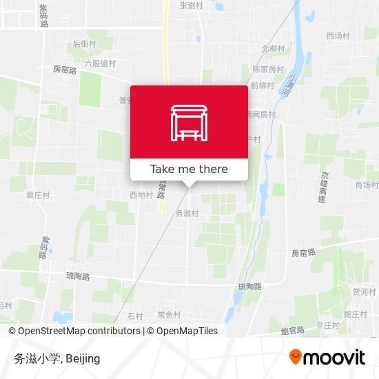 务滋小学 map