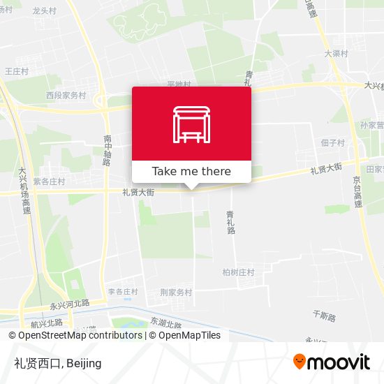 礼贤西口 map
