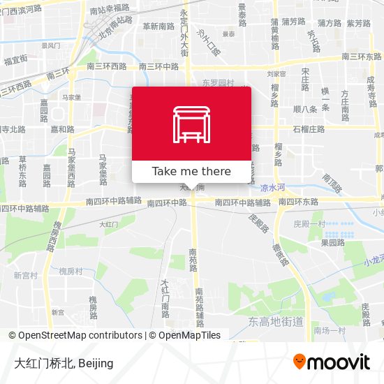 大红门桥北 map