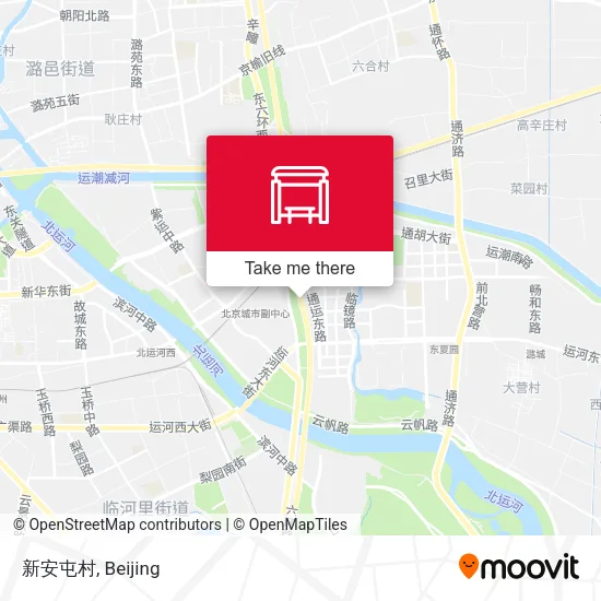 新安屯村 map