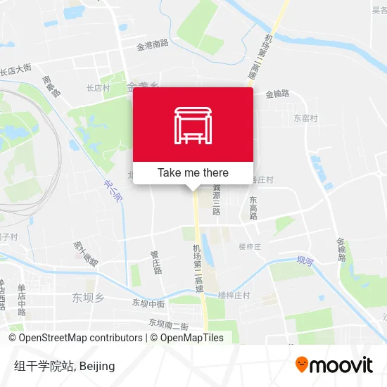 组干学院站 map
