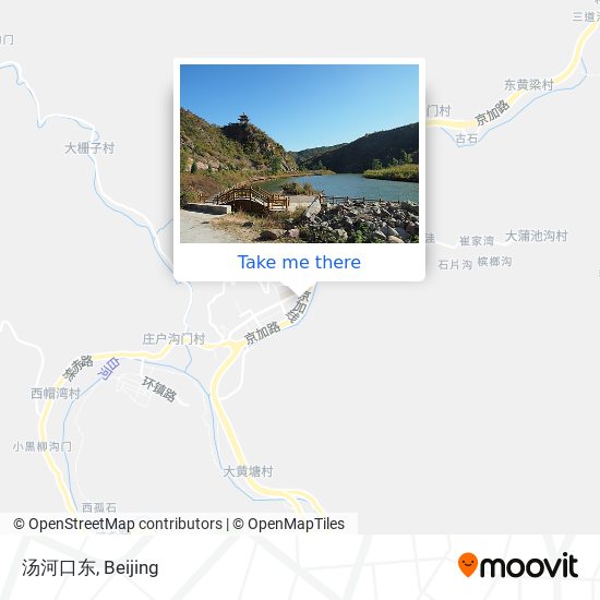 汤河口东 map