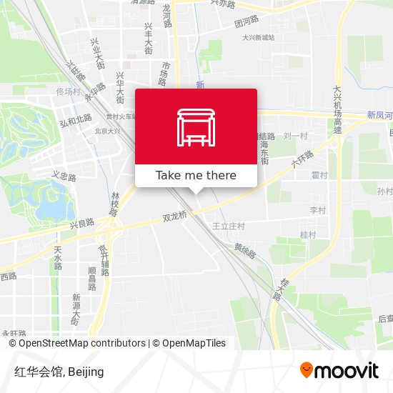 红华会馆 map
