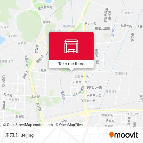 乐园庄 map