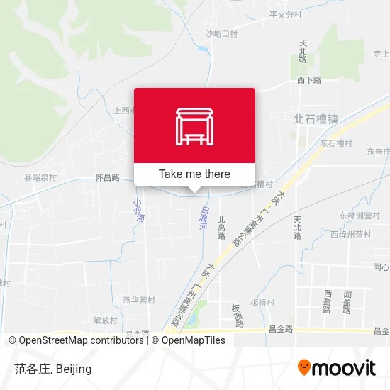 范各庄 map