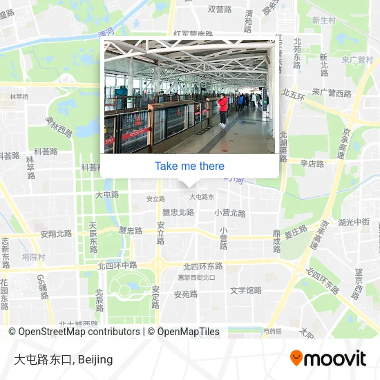 大屯路东口 map