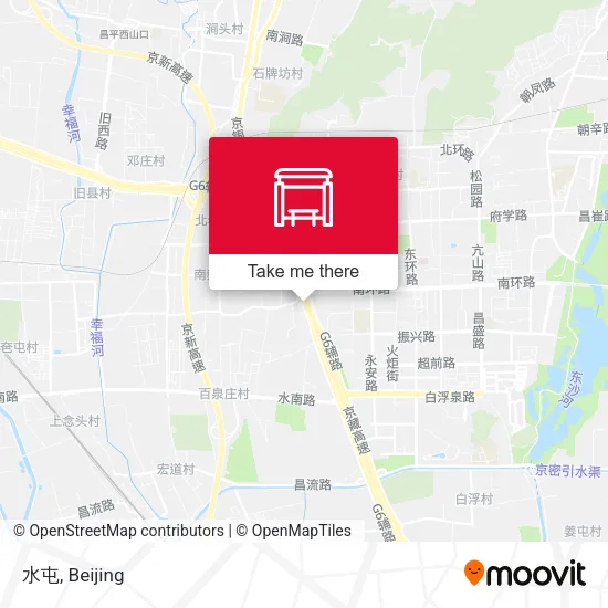 水屯 map