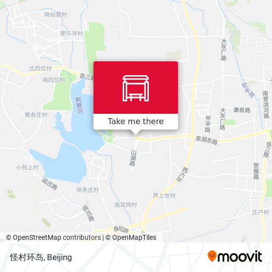 怪村环岛 map