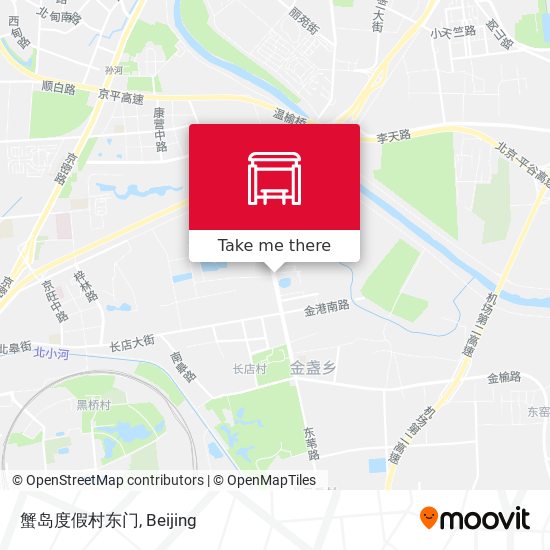 蟹岛度假村东门 map