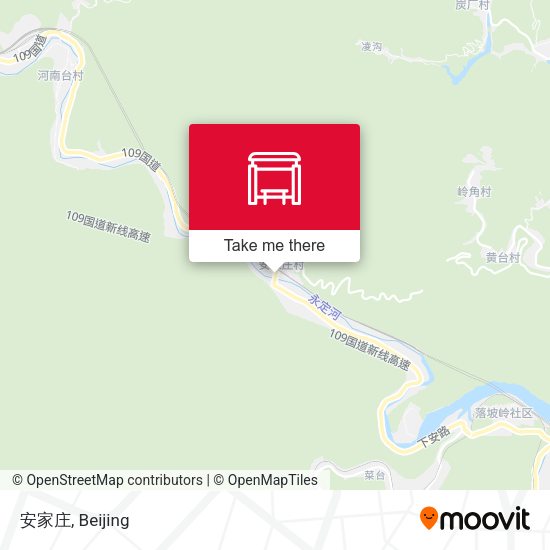 安家庄 map