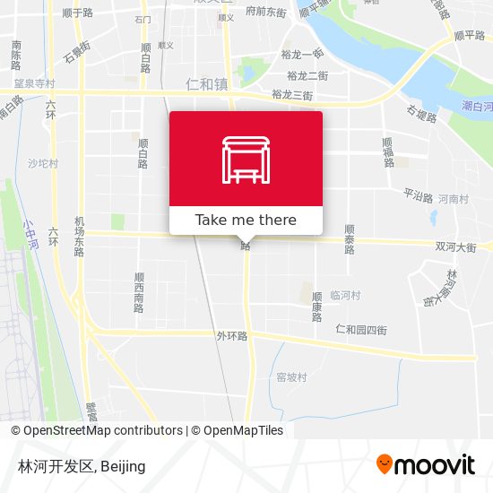 林河开发区 map