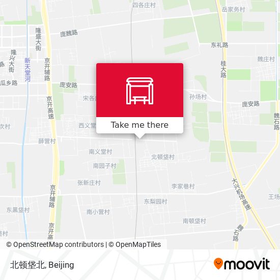 北顿垡北 map