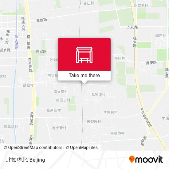 北顿垡北 map