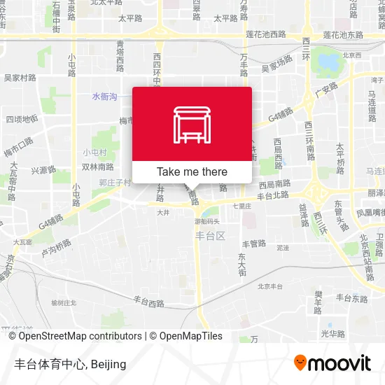 丰台体育中心 map