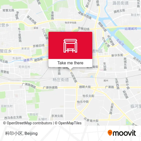 科印小区 map