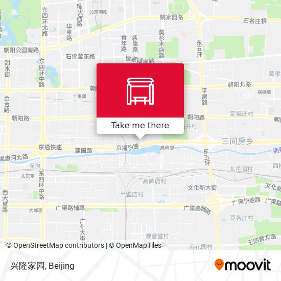 兴隆家园 map