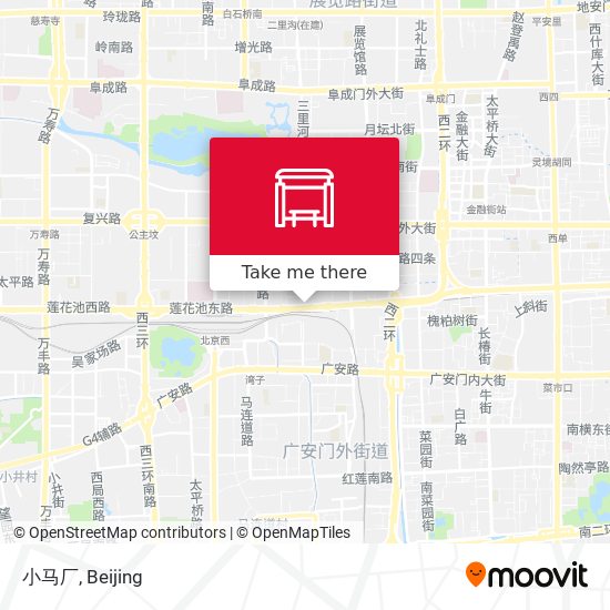 小马厂 map