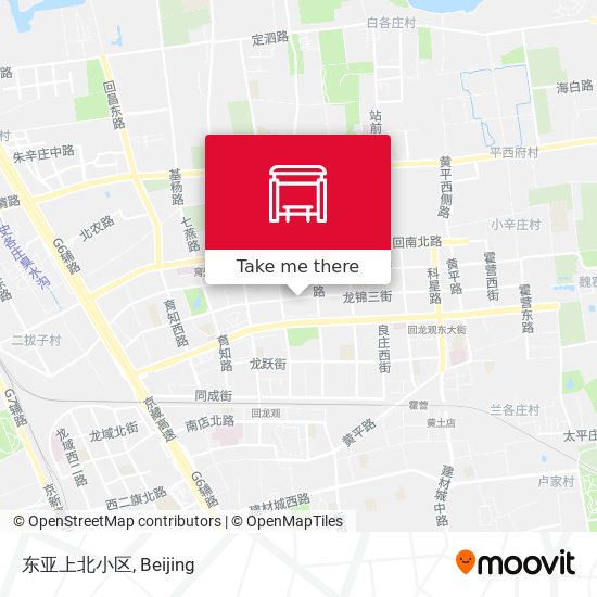 东亚上北小区 map