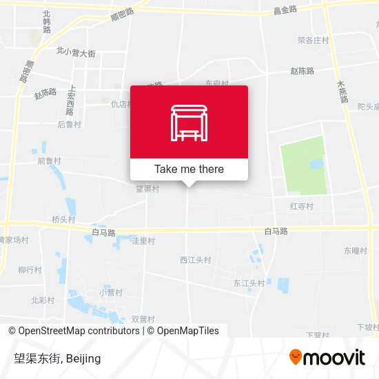 望渠东街 map