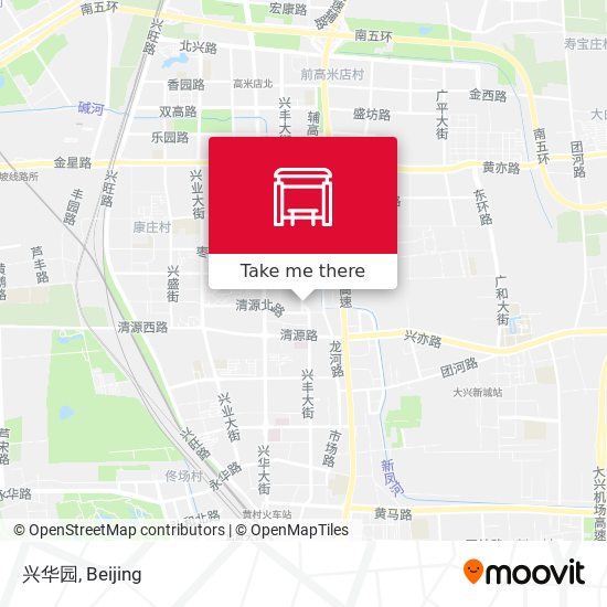 兴华园 map