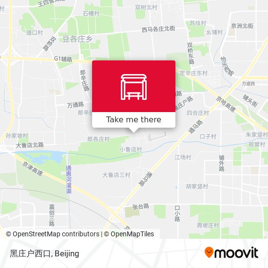 黑庄户西口 map