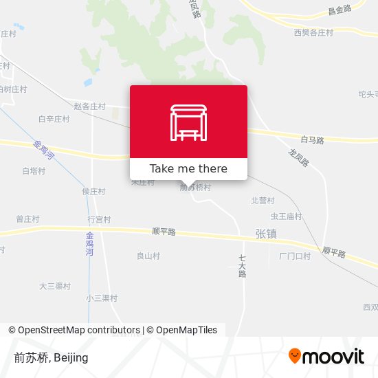 前苏桥 map