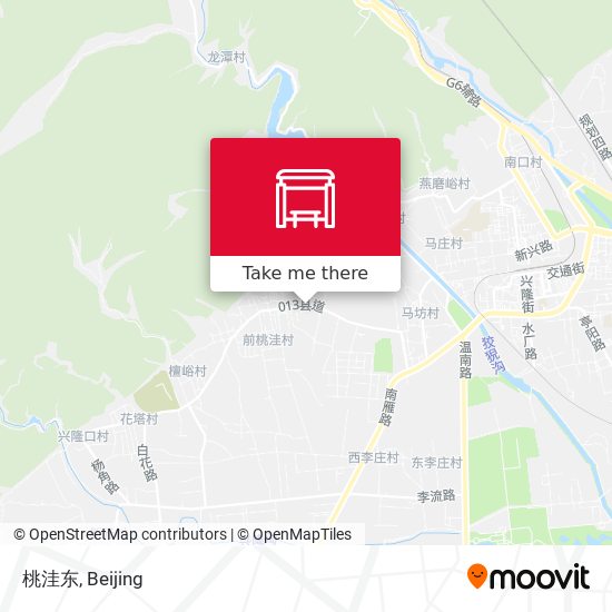桃洼东 map