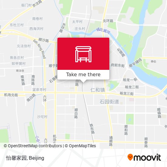 怡馨家园 map