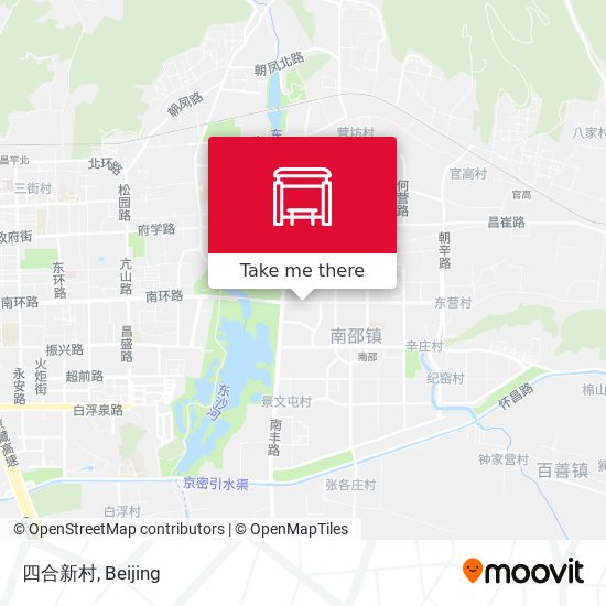四合新村 map
