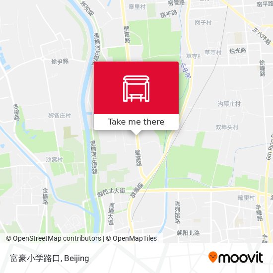 富豪小学路口 map