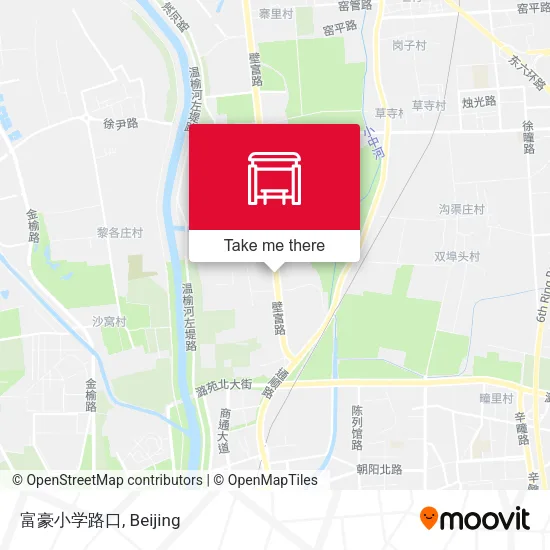 富豪小学路口 map