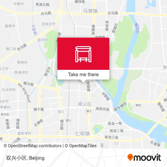 双兴小区 map