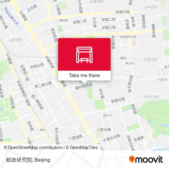 邮政研究院 map