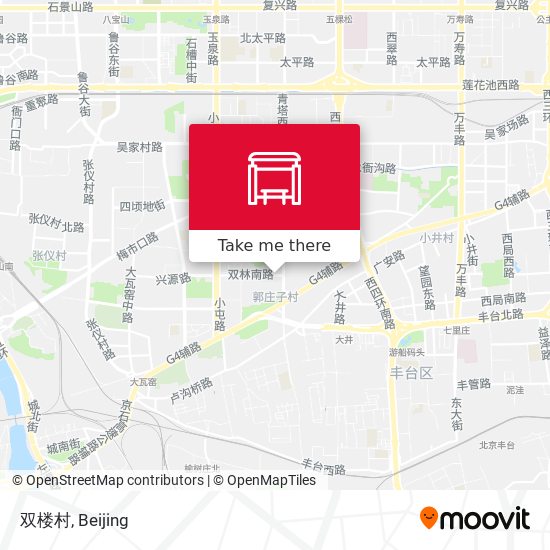 双楼村 map