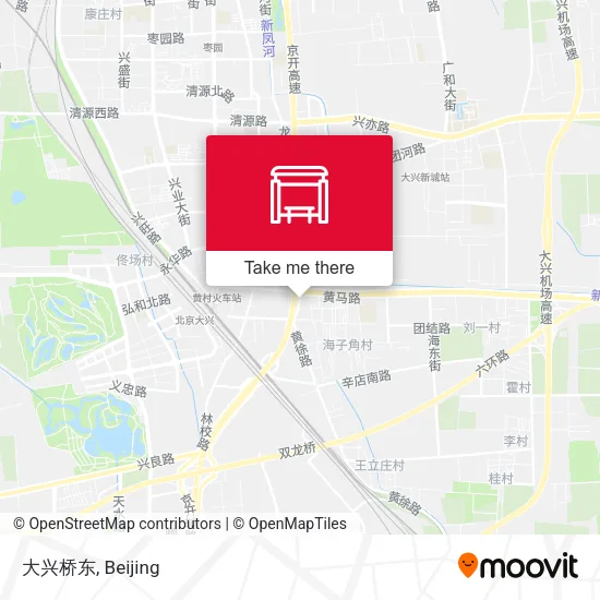 大兴桥东 map