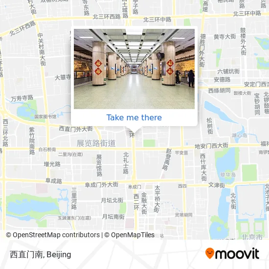 西直门南 map