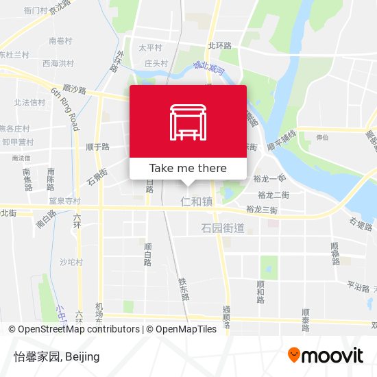 怡馨家园 map
