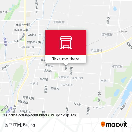 驸马庄园 map