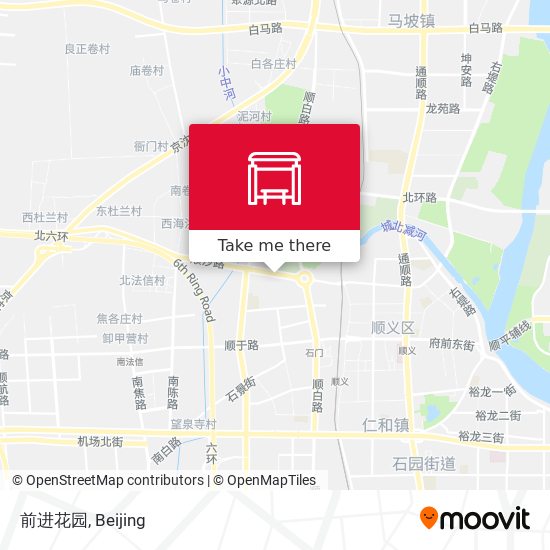 前进花园 map