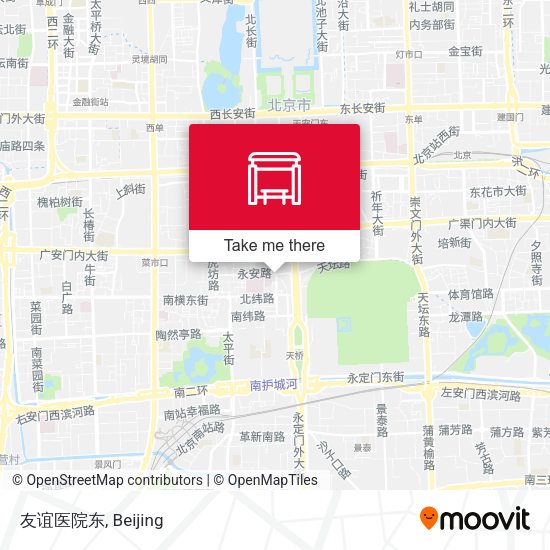 友谊医院东 map