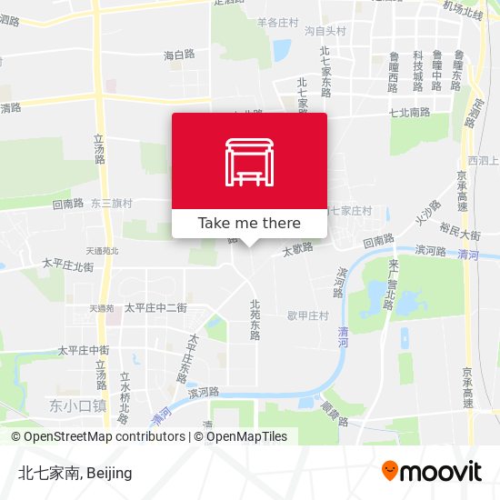 北七家南 map