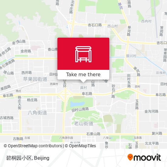 碧桐园小区 map