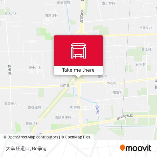大辛庄道口 map