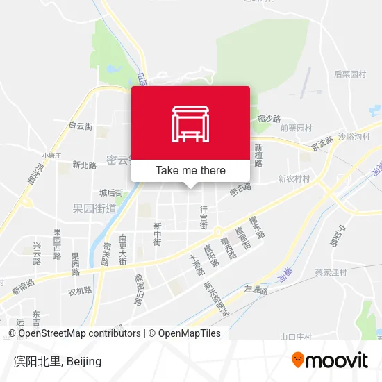 滨阳北里 map