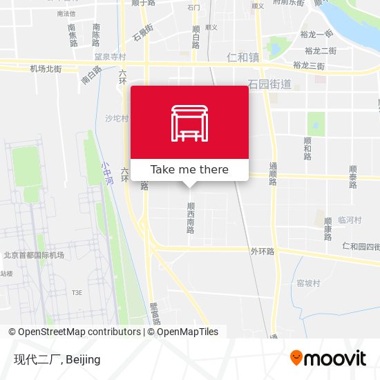 现代二厂 map