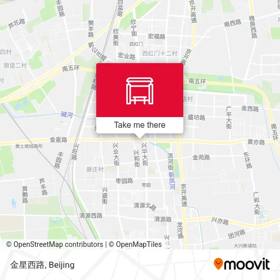 金星西路 map